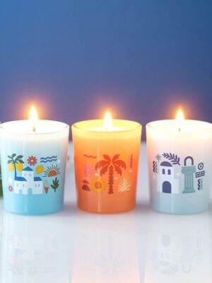 Scents of Europe Scented Candle Trio - Aromatherapy