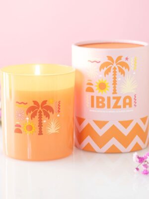 Ibiza Sunrise Apricot & Neroli Scented Candle - Aromatherapy