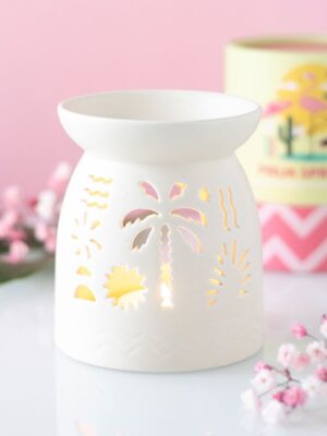 White Beach Oil Burner - Aromatherapy