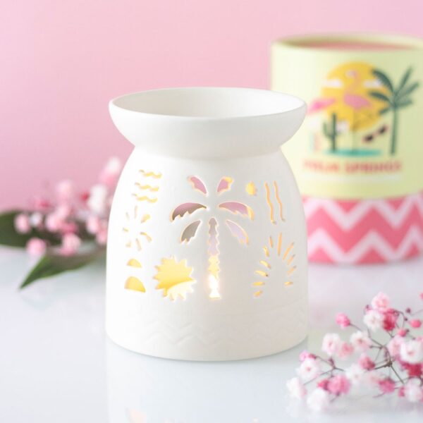 AV_21027.jpg White Beach Oil Burner - Aromatherapy