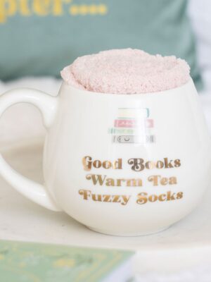 Good Books Mug and Socks Set - Ceramic Mug