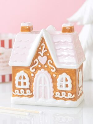 Sugarplum Gingerbread House Oil Burner and Wax Warmer - Aromatherapy