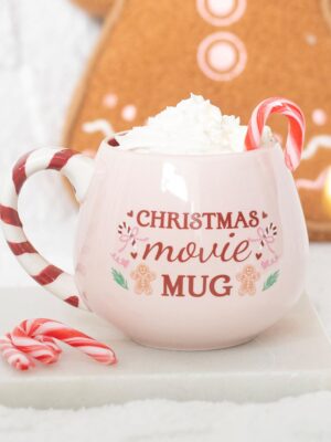 Pink Christmas Movie Mug - Ceramic Mug