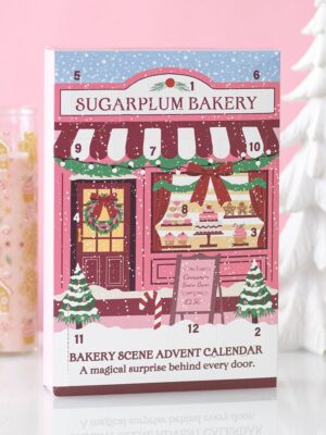 12-Day Sugarplum Bakery Scene Advent Calendar - Spiritual Home Decor