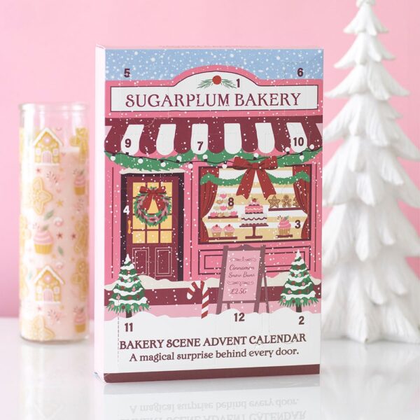 BK_52527.jpg 12-Day Sugarplum Bakery Scene Advent Calendar - Spiritual Home Decor