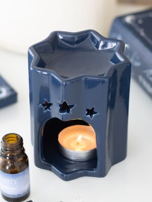 Blue Star Oil Burner - Spiritual Home Decor