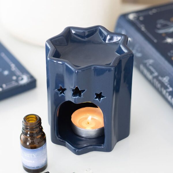 Blue Star Oil Burner - Spiritual Home Decor
