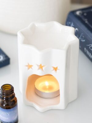 White Star Oil Burner - Spiritual Home Decor
