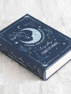 Blue Moon Book Shaped Storage Box - Book Decor