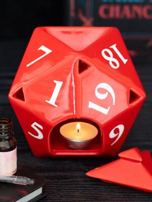 D20 Gaming Dice Shaped Oil Burner - Aromatherapy