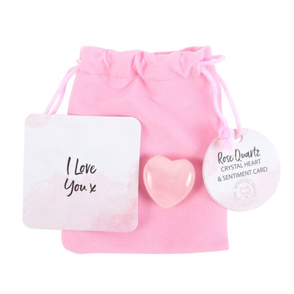 CE_34224.jpg I Love You Rose Quartz Crystal Heart in a Bag - Crystal Healing