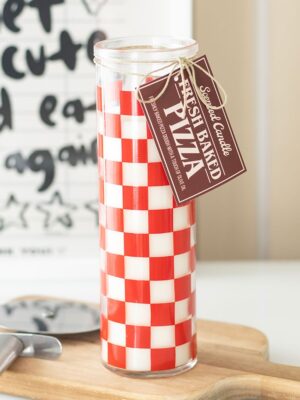 Fresh Baked Pizza Scented Tube Candle - Aromatherapy