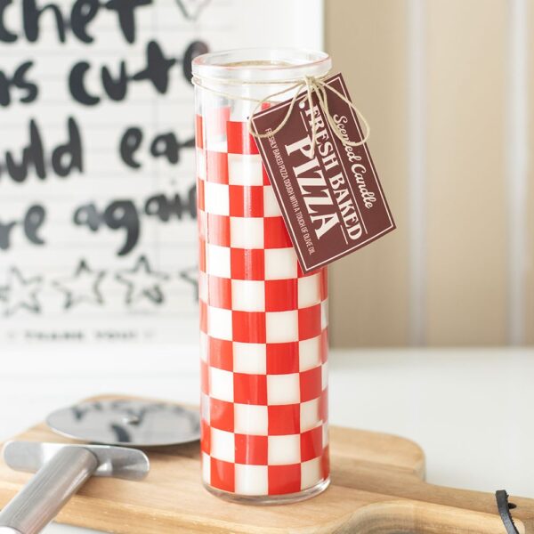 Fresh Baked Pizza Scented Tube Candle - Aromatherapy