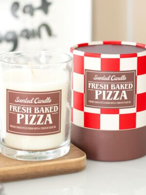 Fresh Baked Pizza Scented Candle - Aromatherapy