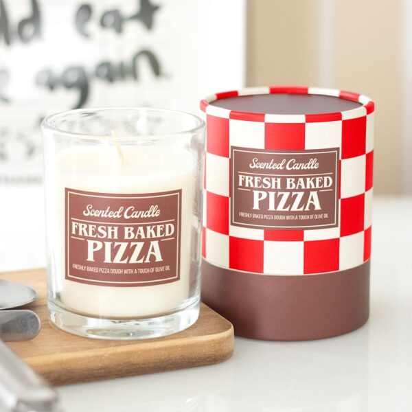 Fresh Baked Pizza Scented Candle - Aromatherapy