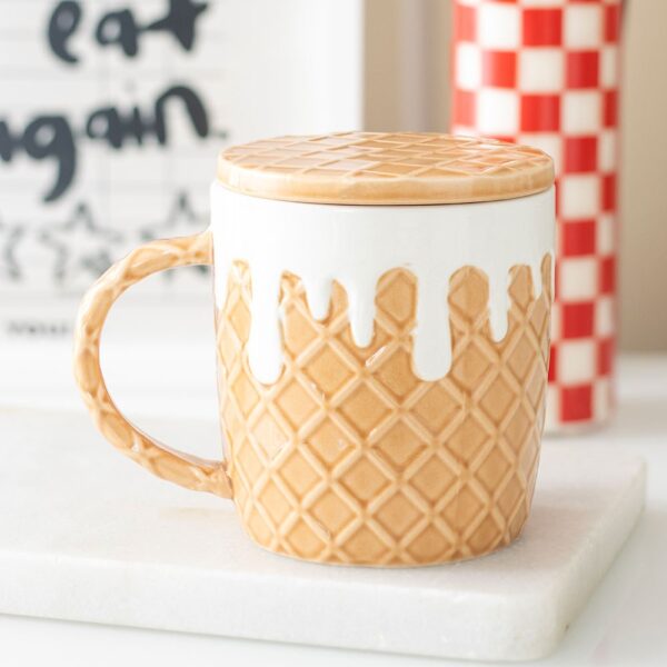 CF_53326.jpg Waffle Mug and Coaster Set - Ceramic Mug