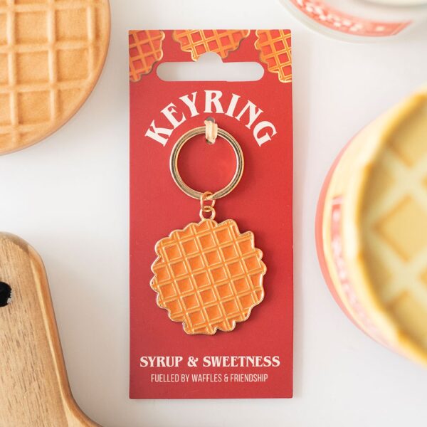 CF_53426.jpg Waffle Keyring - Spiritual Home Decor