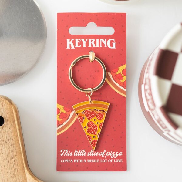 CF_53526.jpg Pizza Slice Keyring - Spiritual Home Decor