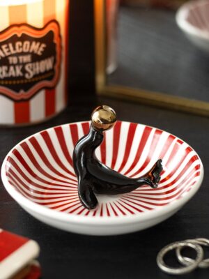 Circus Seal Trinket Dish - Spiritual Home Decor