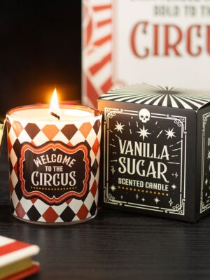 Mystic Circus Vanilla Sugar Candle - Aromatherapy