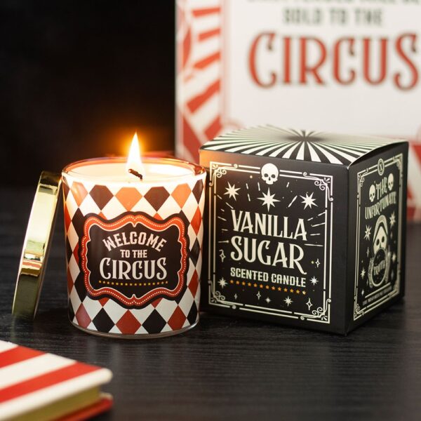 CI_00827.jpg Mystic Circus Vanilla Sugar Candle - Aromatherapy