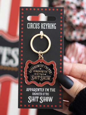 Circus Ringmaster Keyring - Spiritual Home Decor