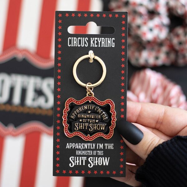 CI_01627.jpg Circus Ringmaster Keyring - Spiritual Home Decor