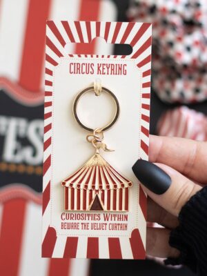 Circus Tent Keyring - Spiritual Home Decor