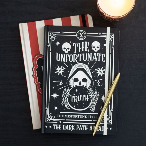CI_02127.jpg The Misfortune Teller A5 Notebook - Spiritual Home Decor