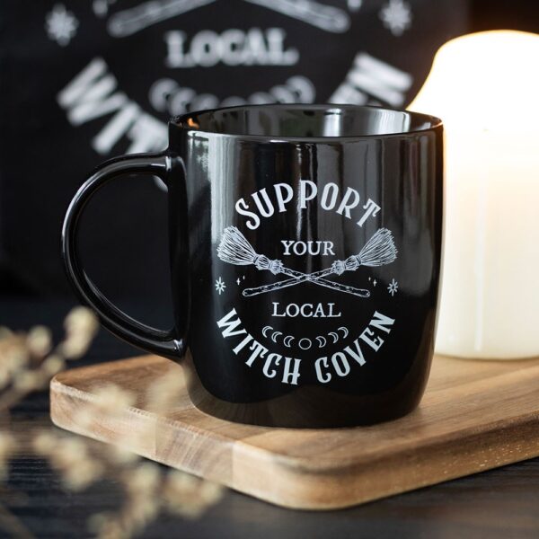 Support Your Local Witch Coven Mug - Witchcraft Ritual