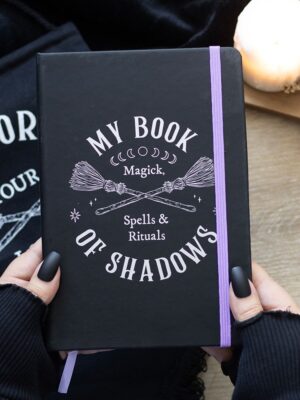 The Coven Club Book of Shadows A5 Notebook - Book Decor