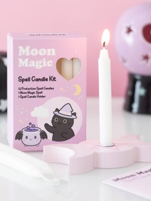 Moon Magic Spell Candle Kit - Witchcraft Ritual