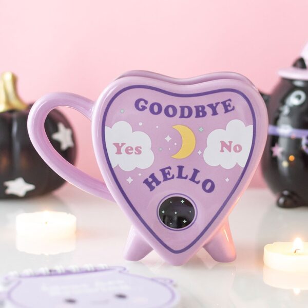 Pastel Planchette Shaped Ceramic Mug - Ceramic Mug