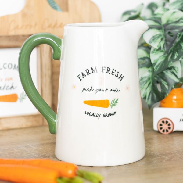 CT_36825.jpg Farm Fresh Carrot Patch Ceramic Flower Jug - Spiritual Home Decor