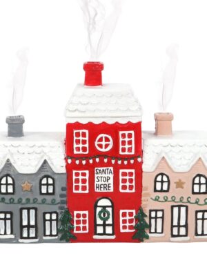 CV_56122.jpg Christmas Village Incense Cone Holder - Aromatherapy
