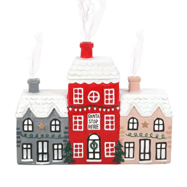 Christmas Village Incense Cone Holder - Aromatherapy
