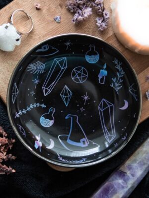 Crystal Witch Trinket Dish - Witchcraft Ritual