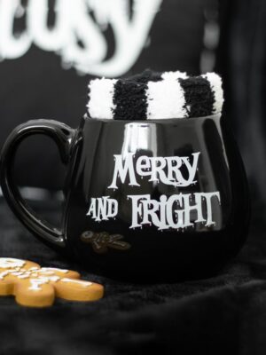 Merry and Fright Mug and Socks Set - Ceramic Mug