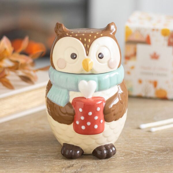 Oliver Owl Oil Burner - Spiritual Home Decor