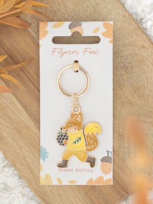 Flynn Fox Keyring - Spiritual Home Decor