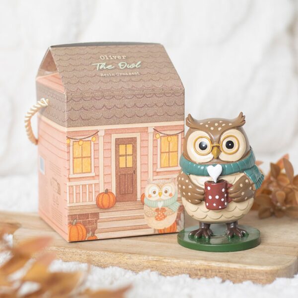 CZ_38627.jpg Oliver Owl Ornament - Figurine