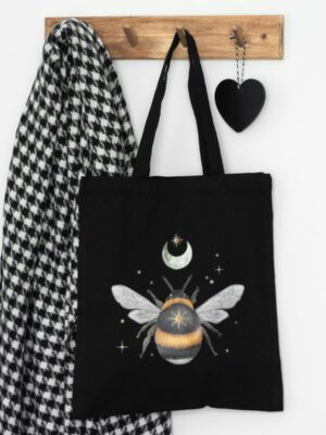 Forest Bee Polycotton Tote Bag - Spiritual Home Decor