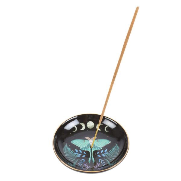 DF_68124.jpg Luna Moth Ceramic Incense Plate - Aromatherapy