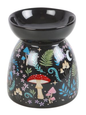 Dark Forest Print Oil Burner - Gothic Decor