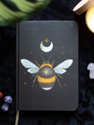 Forest Bee A5 Notebook - Spiritual Home Decor