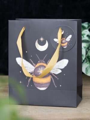 23cm Medium Forest Bee Gift Bag - Gothic Decor