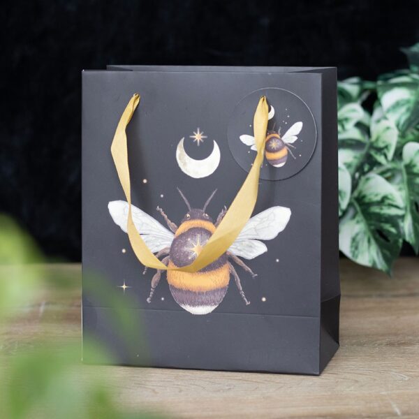23cm Medium Forest Bee Gift Bag - Gothic Decor