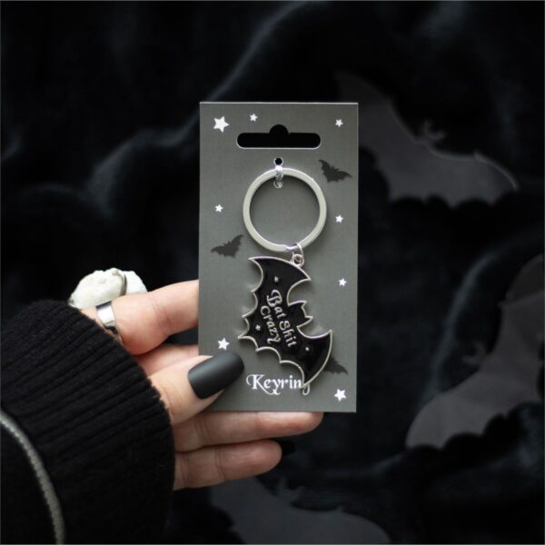 Bat Shit Crazy Keyring - Spiritual Home Decor