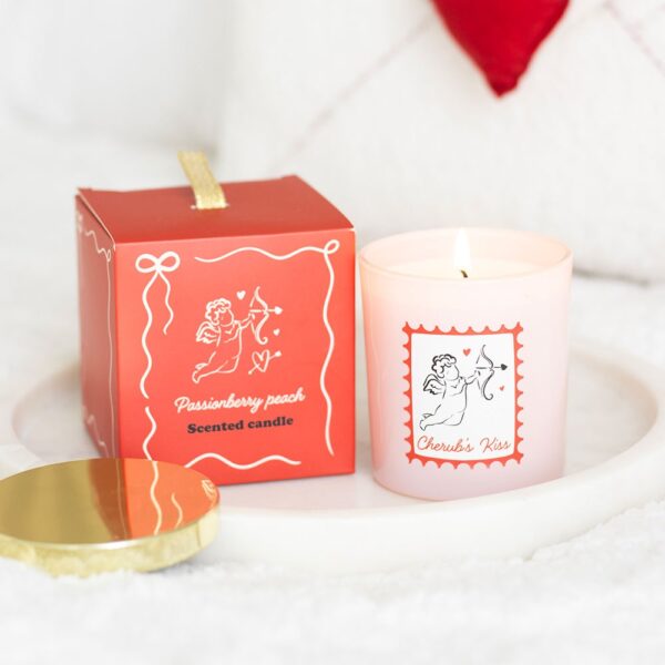 Cherub's Kiss Passionberry Peach Candle - Aromatherapy