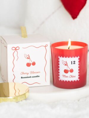 Mon Cheri Cherry Blossom Candle - Aromatherapy